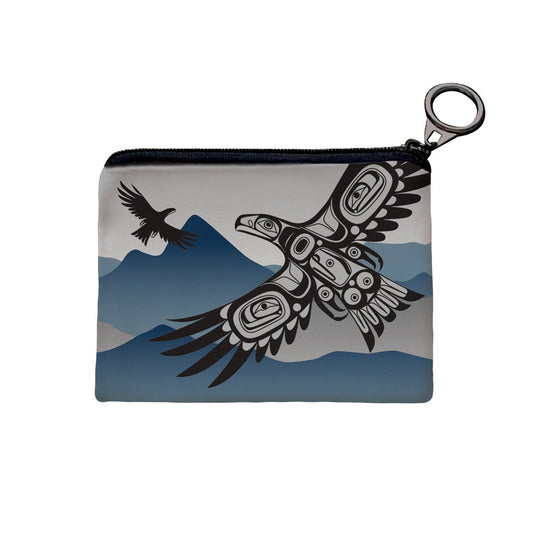 Owl Print Northwest Native Coin Purse